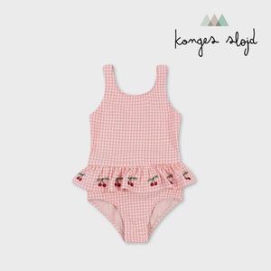 [콩제슬래드][국내공식] 콩제슬래드 체리 솔린 스윔 수트 유아 수영복 Geranium Pink