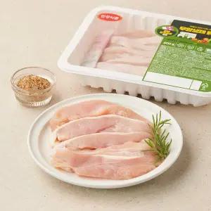 [한강식품] 무항생제 닭가슴살 슬라이스 구이 400g