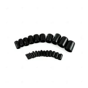 전산볼트 마감캡 뚜껑 덮개 볼트 너트 캡 파이프 손잡이 엔드캡 PVC 마개 1.5-13mm