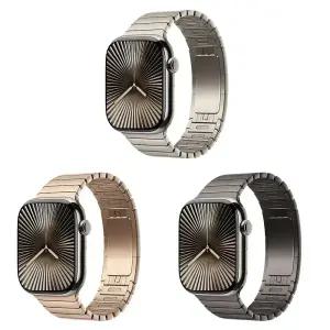 Apple Watch 11 GPS + Cellular 46mm 내추럴 티타늄 케이스/링크 브레이슬릿(내추럴/골드/슬레이트) 선택