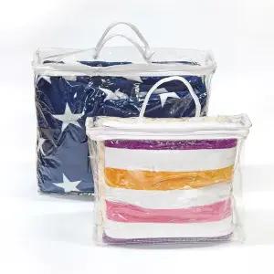 파우치 커버 선물 정리용 포장용 보관 지퍼치 이불 지퍼팩 비닐 투명 케이스 가방 수납