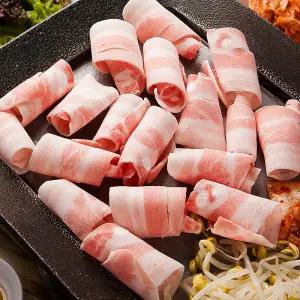 국내산 한돈 구이용 대패삼겹살 900g