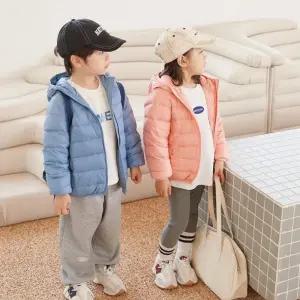 아동 초경량 패딩 덕다운 키즈 겨울 점퍼 후드 패딩점퍼 남여공용 어린이집 등원룩 유치원 10color