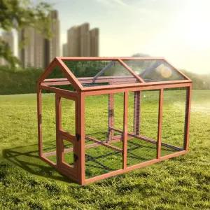 조립식 닭장 사육장 케이지 닭 새장 높이71.5cm) 폭66 (길이114 일반형 토끼 망 대형 집