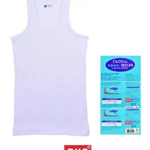 (BYC) 데오니아 가공 남성 백색 런닝/면런닝/민소매/런닝/남자/여름/속옷/이너웨어/면/나시/상의/이너