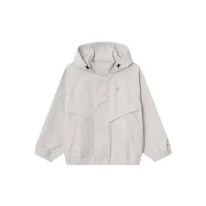 [커버낫 키즈](센텀시티점)심볼로고 라이트 윈드브레이커 아이보리_CK2503JK12IV