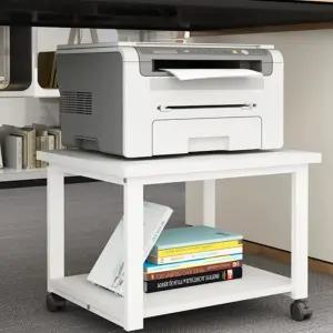 낮은 본체 받침대 스탠드 바퀴달린 이동식 프린터 거치대 사무실 선반 다이
