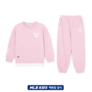 갤러리아 MLB엠엘비키즈 스포티브 베이직 레이어드 맨투맨세트(7AS2B0261-50PKL)