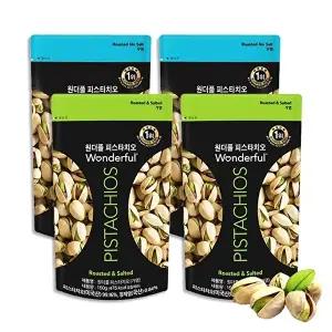 원더풀피스타치오 코스트코 두쫀쿠 구운 파스타치오 견과 150g 무염 2봉+가염 2봉