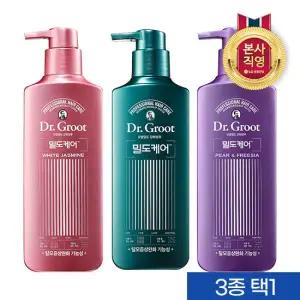 닥터그루트 밀도케어 (페어프리지아/자스민/바질향)샴푸400ml 3종택1
