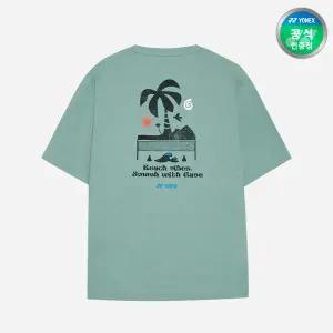 요넥스 배드민턴 오버핏 캐주얼 반팔 티셔츠 261TS065U