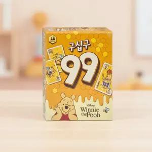 코리아보드게임 구십구 곰돌이 푸 카드게임 서바이벌 99 만들기 숫자대결 장난감 초등학생