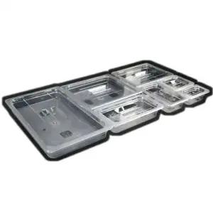 PC밧드 야채박스 바트 1/2 6인치(뚜껑포함)