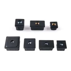 파이프연결 가구보호캡 파이프캡 사각너트 엔드캡 테이블다리 사각부속