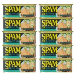 스팸 라이트 통조림햄 120g x 10개