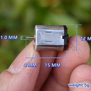 Mabuchi-N20 모터 DC 1.5V 고속 브러시 미니 정밀 기기 장난감 자동차