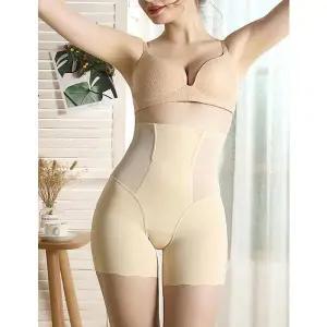 [셀러허브]G125340_물결컷팅 메쉬망사 보정 팬티속바지 (S11732930)