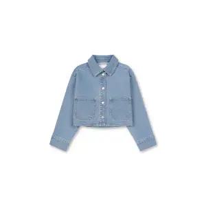 [롯데백화점]탑텐키즈 여아) 에코 포켓 데님 자켓 MKF1KG2211