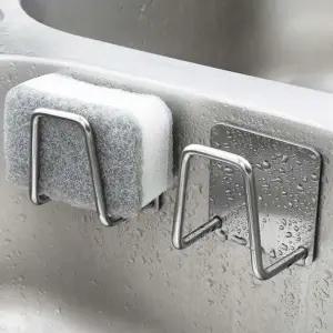 싱크대 수세미 걸이 벽걸이 스테인레스 정리대 스텐 수세미 거치대 건조대 주방 용품