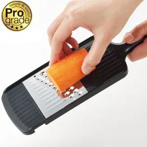 (4mm) 일본산 프로그레이드 손잡이 에칭 사프컷 채칼/다용도/슬라이서/멀티/다기능/채썰기/슬라이스칼/야채