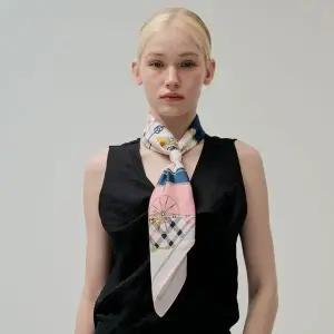 [NS홈쇼핑][닥스] 실크 미니 스카프 (D) SKD503 (포장,쇼핑백 포함)[35745523]