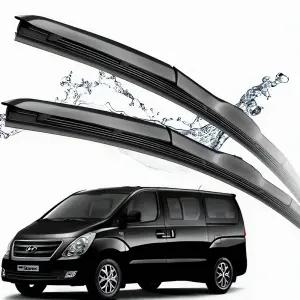 와이프 500mm 600mm 그랜드 스타렉스 세트 미니밴 차체 유리 청소 브러시 차량 용