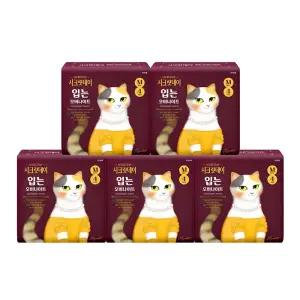 시크릿데이 하트 생리대 입는 오버나이트 팬티 중형 4개입 5팩