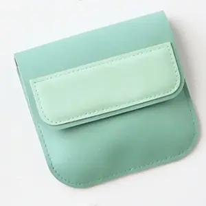미니 학생 교통 카드 지갑 파우치 포켓 그린 여자 남자 명함 여성 케이스 홀더 교통카드