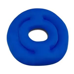 비즈 이중도넛방석 블루