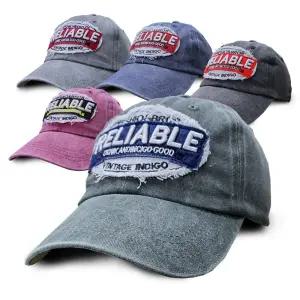 S모아 워싱볼캡 렐리어블 빈티지 워시드 스크래치 야구모자