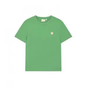 커버낫 우먼 쿨코튼 스몰 클로버하트 티셔츠 그린 392636