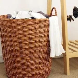 L07 라탄 다용도 바구니 수납바구니 바스켓 빨래바구