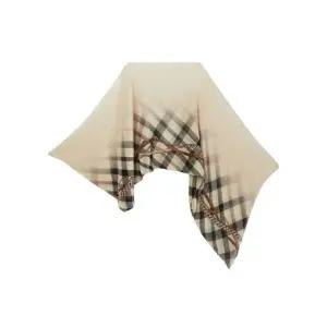 닥스 ACC [쇼핑백동봉] 브라운 체크 플리츠 숄 스카프 DCSC4E775 316693