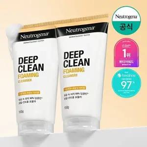 [뉴트로지나]뉴트로지나 딥클린 포밍 클렌저 150g x2