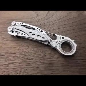 호환  맞춤형 수제 스테인리스 스틸 해머육각 구멍 유리 파괴기 및 레더맨 스켈레툴용 베어링 포함플라이어