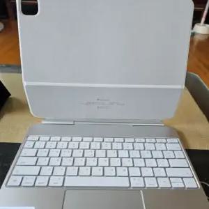 지니비매직키보드 지니비 에센셜 케이스 (실버화이트, 프로 3/4/5/6세대 12.9)