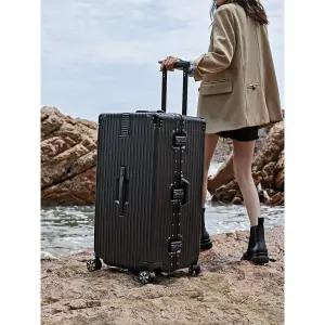 대형 캐리어 32인치 대용량 34인치 블랙 화물용 알루미늄