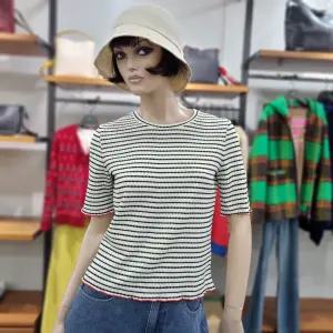 베네통/애플아울렛/니트 짜임 니팅 티셔츠/BATSA6611