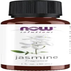 NOW 에센셜 오일 재스민 향 로맨틱 아로마테라피 스팀 증류 100 퓨어 용 캡 1온스