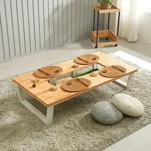 가구산책 좌식 H6732(착불) 원목 1500 참죽 테이블