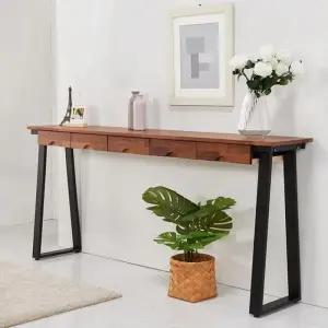 서랍 가구산책 원목 멀바우 1800 H9449(착불) 테이블