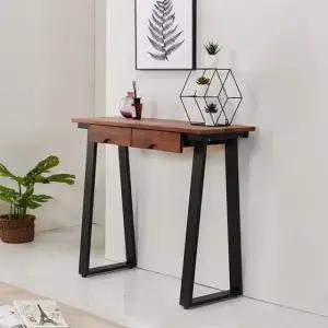 900 테이블 멀바우 H9440(착불) 원목 가구산책 서랍