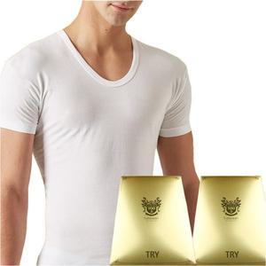 홈이 트라이 남성용 초프리미엄 100수 반팔런닝 2매입 3매입 국내산