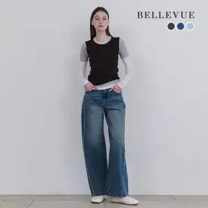 [BELLEVUE] 벨뷰 26SS 레이스커브드데님
