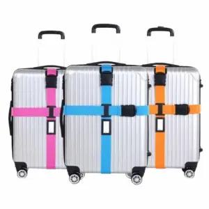 [라일리] Rly 캐리어 보호 밴드 블루 캐리어로프 벨트버클