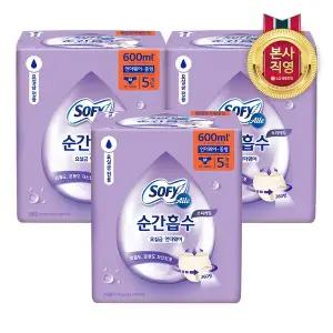 소피 쏘피에일 순간흡수 요실금 언더웨어 중형 5P 3팩