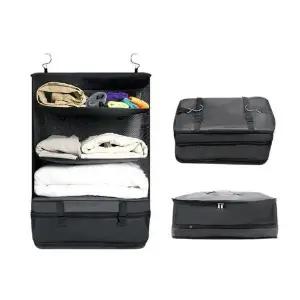 [셀러에이드]더담고 더편한 걸이형 4단캐리어 압축 파우치 속옷 의류 가방 신발