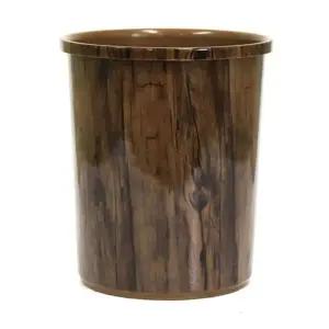 [하프클럽/셀러허브]원목 휴지통 가정 사무실 화장실 오픈 쓰레기통 5L