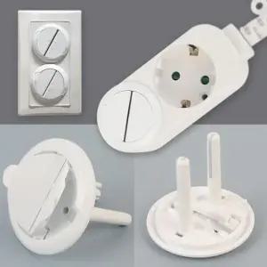 콘센트마개 국산 콘센트 안전커버 원터치 멀티탭 안전마개덮개 4P