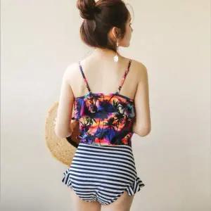 128000083로브카디건 비치 3피스 비키니 set 여자 비치 남자비치 4PCS